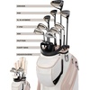 image:imageWilson Womens Right Hand Aurora Complete Golf Set with Stand  Cart BagStandard