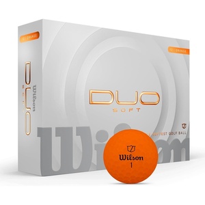image:imageWILSON 2025 Duo Soft Golf Balls  12 BallsOrange