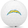 image:imageWILSON 2025 Duo Soft NFL Golf Ball  12 Balls White Multiple TeamsLos Angeles Chargers