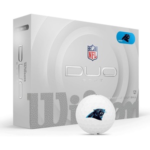 image:imageWILSON 2025 Duo Soft NFL Golf Ball  12 Balls White Multiple TeamsCarolina Panthers
