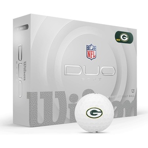 image:imageWILSON 2025 Duo Soft NFL Golf Ball  12 Balls White Multiple TeamsGreen Bay Packers