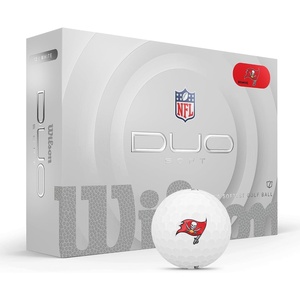 image:imageWILSON 2025 Duo Soft NFL Golf Ball  12 Balls White Multiple TeamsTampa Bay Buccaneers