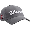 image:imageWILSON Pro Tour Golf Hat  Men Women and Junior SizesGreyWhite