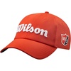 image:imageWILSON Pro Tour Golf Hat  Men Women and Junior SizesOrangeWhite