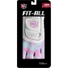 image:imageWilso Staff Junior Fit All Camo Golf GloveWhitePink