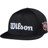 image:imageWilson Staff Golf Hat Flat BrimCurved BrimVisorBlackWhite