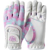 image:imageWilso Staff Junior Fit All Camo Golf GloveWhitePink