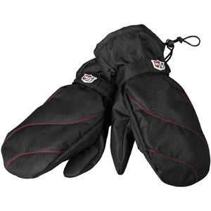 image:imageWilson 2018 Mens WaterResistant Staff Winter MicroFleece Golf Mittens PairOne Size