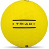 image:imageWILSON 2025 Triad Golf Balls  White 12 BallsYellow