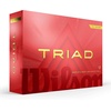 image:imageWILSON 2025 Triad Golf Balls  White 12 BallsYellow