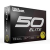 image:imageWILSON Fifty Elite 12 Pack Golf BallsYellow