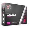 image:imageWILSON Staff Duo Soft Golf Balls  12 Pack Pink