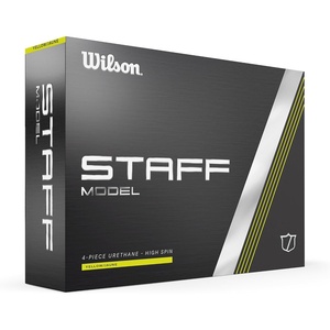 image:imageWILSON 2024 Staff Model Golf Balls  12 BallsYellow