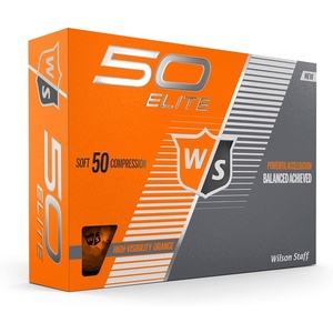 image:imageWILSON Staff Fifty Elite Golf Ball Orange