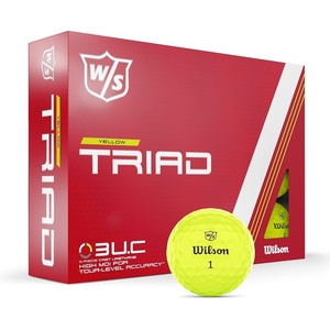image:imageWILSON Staff Triad Golf BallYellow