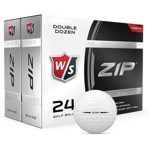 image:imageWilson Staff Zip Golf Balls Pack of 24White
