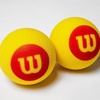 image:imageWILSON 2 x Squash Racket Set Balls Waterbottle amp Carrycase RedRedStarter Foam  Ages 28