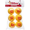 image:imageWILSON 2 x Squash Racket Set Balls Waterbottle amp Carrycase RedRedStarter Foam  Ages 28