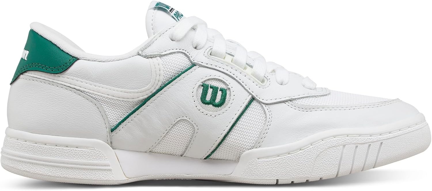 image:imageWILSON Unisex Adult Pro Staff 87 Mesh Lifestyle Tennis Shoes  Multiple Sizes  ColorsWhiteWhiteEvergreen