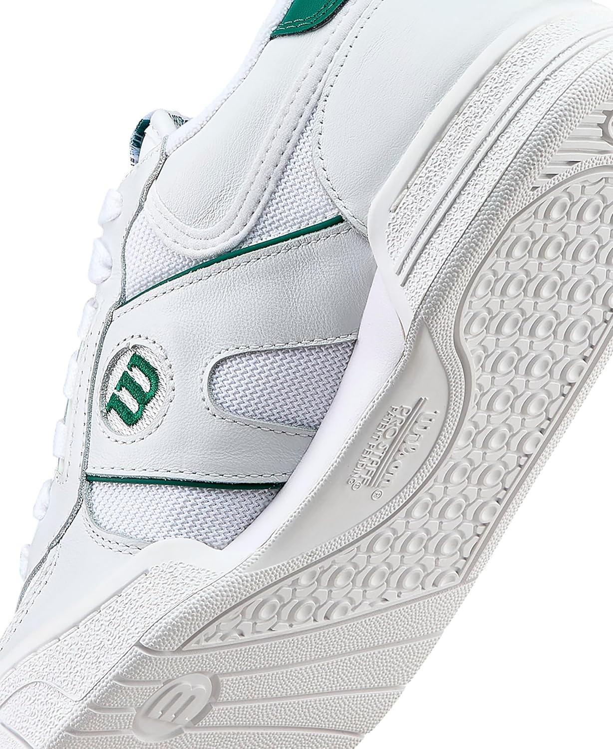 image:imageWILSON Unisex Adult Pro Staff 87 Mesh Lifestyle Tennis Shoes  Multiple Sizes  ColorsWhiteWhiteEvergreen