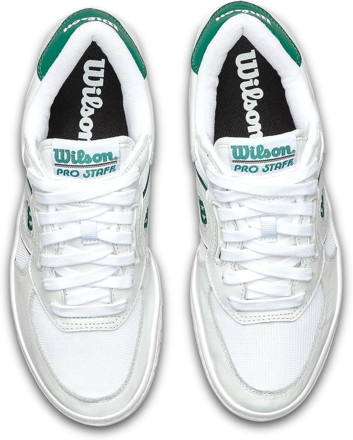 image:imageWILSON Unisex Adult Pro Staff 87 Mesh Lifestyle Tennis Shoes  Multiple Sizes  ColorsWhiteWhiteEvergreen