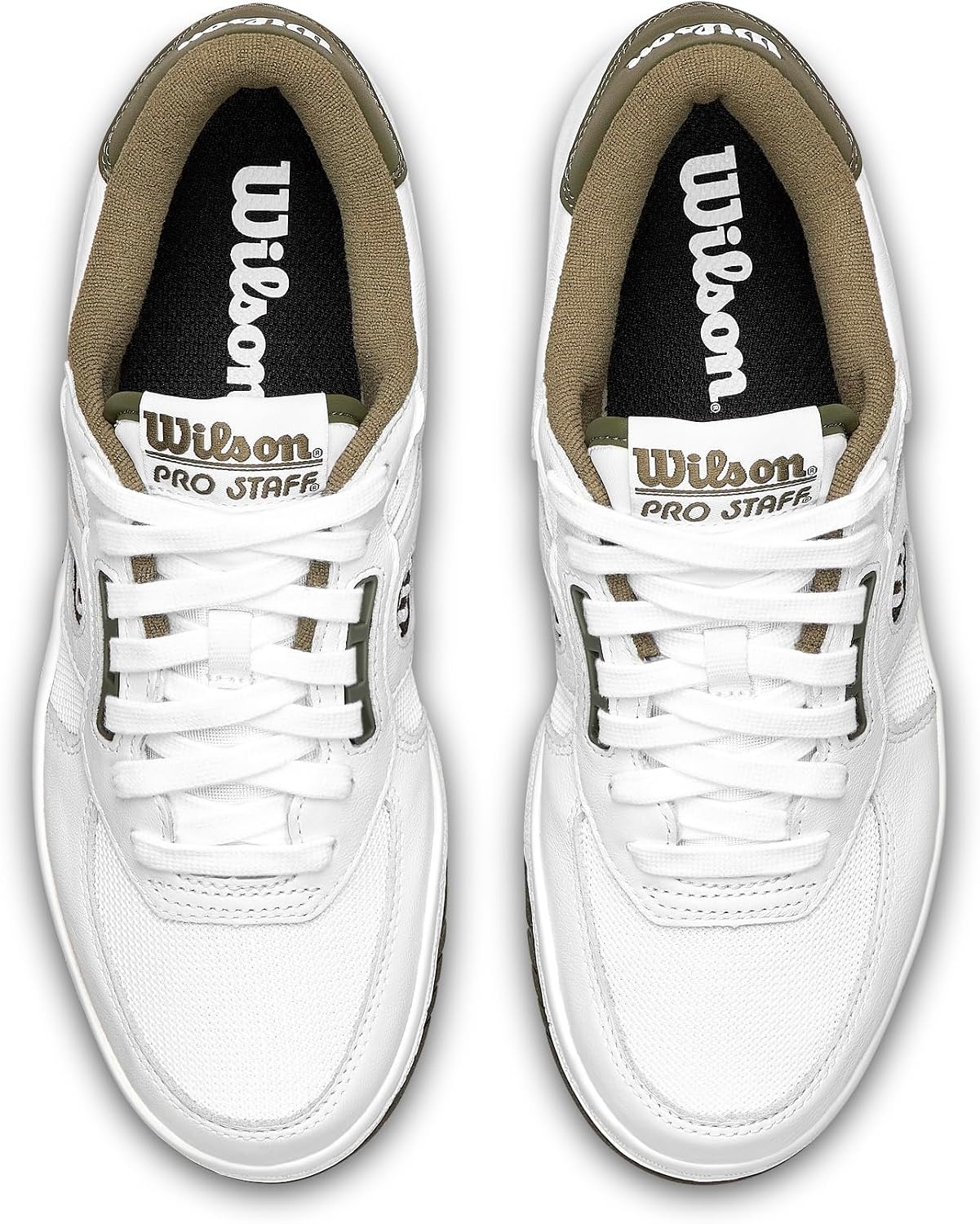 image:imageWILSON Unisex Adult Pro Staff 87 Mesh Lifestyle Tennis Shoes  Multiple Sizes  ColorsWhiteWhiteGrape Leaf