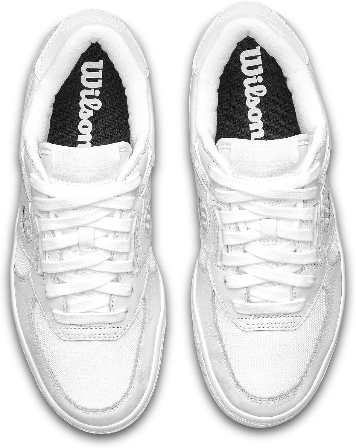 image:imageWILSON Unisex Adult Pro Staff 87 Mesh Lifestyle Tennis Shoes  Multiple Sizes  ColorsWhiteWhiteWhite