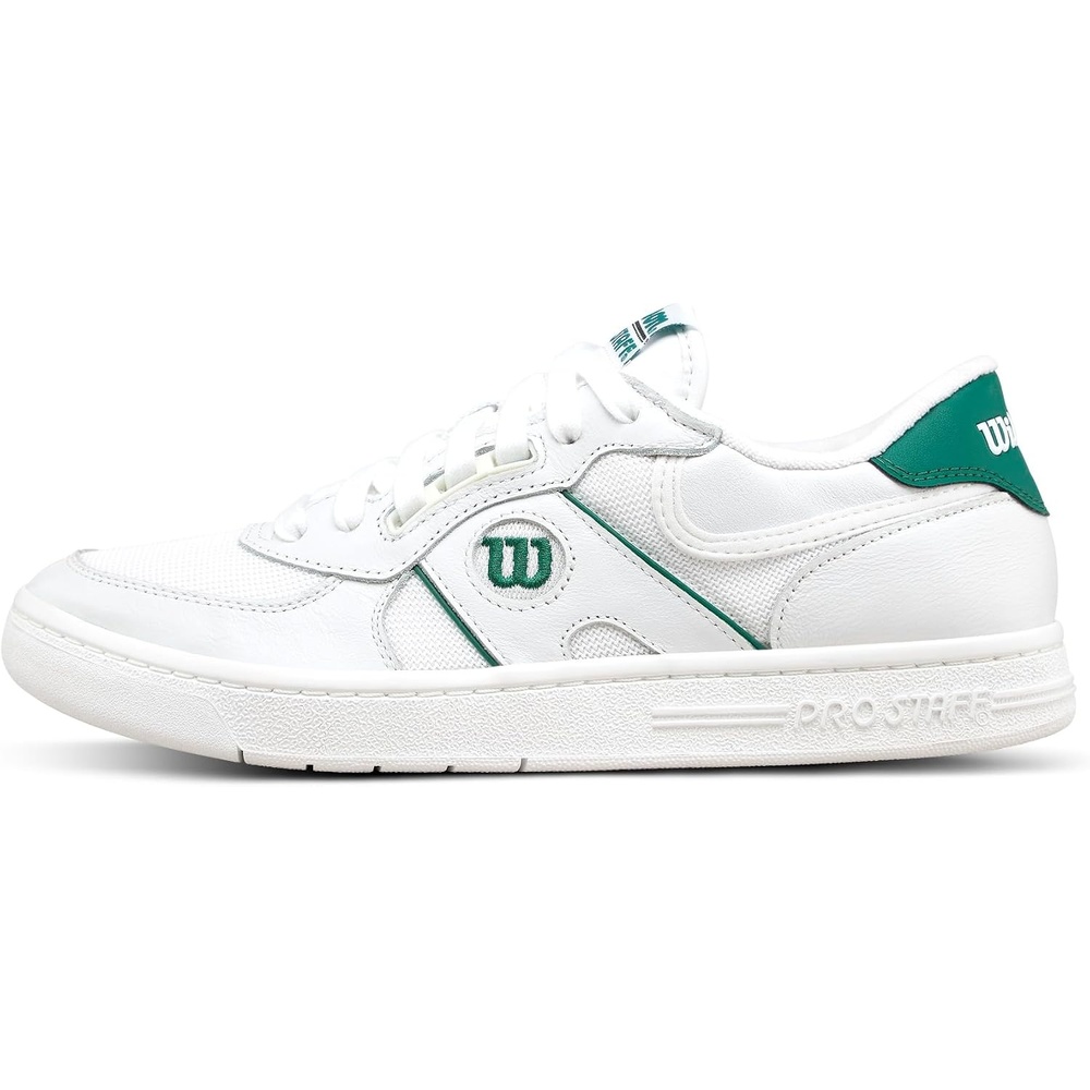 image:imageWILSON Unisex Adult Pro Staff 87 Mesh Lifestyle Tennis Shoes  Multiple Sizes  ColorsWhiteWhiteEvergreen