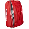 image:imageWILSON 2025 Super Tour Red Tennis Racket BagsRacket Bag  Holds up to 15 Rackets