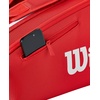 image:imageWILSON 2025 Super Tour Red Tennis Racket BagsRacket Bag  Holds up to 6 Rackets