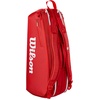 image:imageWILSON 2025 Super Tour Red Tennis Racket BagsRacket Bag  Holds up to 6 Rackets