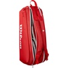 image:imageWILSON 2025 Super Tour Red Tennis Racket BagsRacket Bag  Holds up to 6 Rackets
