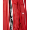 image:imageWILSON 2025 Super Tour Red Tennis Racket BagsRacket Bag  Holds up to 9 Rackets