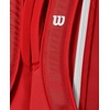 image:imageWILSON 2025 Super Tour Red Tennis Racket BagsRacket Bag  Holds up to 9 Rackets