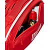 image:imageWILSON 2025 Super Tour Red Tennis Racket BagsRacket Bag  Holds up to 9 Rackets