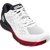 image:imageWILSON Mens Rush Pro Ace Tennis ShoesWhiteBlackPoppy Red