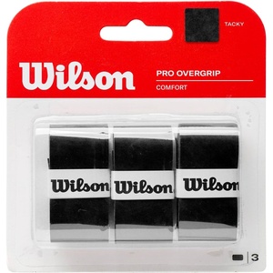 image:imageWILSON Pro Tennis Overgrips  Black3 Pack