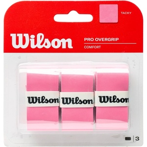 image:imageWILSON Sensation Pro Tennis Racquet Over Grip WhitePink
