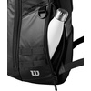 image:imageWilson ThreeBall Sideline Football Bag  BlackSignature Football Backpack