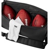 image:imageWilson ThreeBall Sideline Football Bag  BlackThreeball Sideline Football Bag