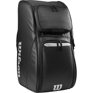 image:imageWilson ThreeBall Sideline Football Bag  BlackPlayer Equipment Football Bag