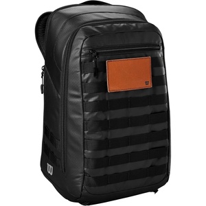 image:imageWilson ThreeBall Sideline Football Bag  BlackSignature Football Backpack