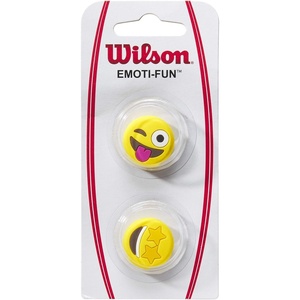 image:imageWilson Tennis Racket Dampeners  Multiple Styles  ColorsWinking Tounge OutStar Eyes