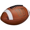 image:imageWILSON GST Leather Game Footballs  Multiple Sizes  SylesBrown