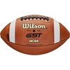 image:imageWILSON GST Leather Game Footballs  Multiple Sizes  SylesBrown