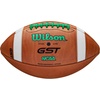 image:imageWILSON GST Leather Game Footballs  Multiple Sizes  SylesBrownGreen