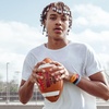 image:imageWILSON GST Leather Game Footballs  Multiple Sizes  SylesBrownRed