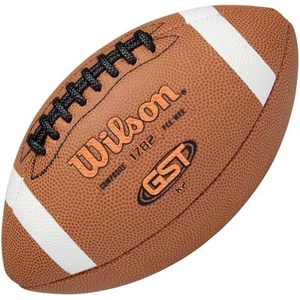 image:imageWILSON GST Composite FootballsPee Wee Size 1st3rd grade Ages 69