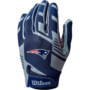 image:imageWilson NFL Stretch Fit Football Gloves  Youth and Adult SizesDallas Cowboys