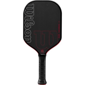 image:imageWilson Blaze Edgeless 13 Pickleball Paddle  BlackRed Grip Size 24 14